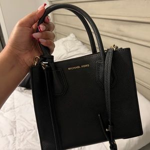 Michael Kors Small Black Satchel Crossbody